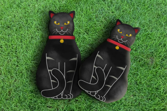 Cute Cat Stuffie ITH: A Craft Fair Designer's Review