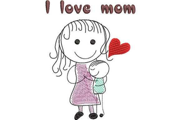 Family Hug Mom and Child: A Seasonal Embroidery Review