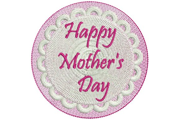 Happy Mothers Day Cake: A Sweet Embroidery Review