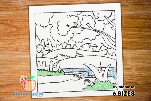 Landscape HillStation Scene: A Designer's Review