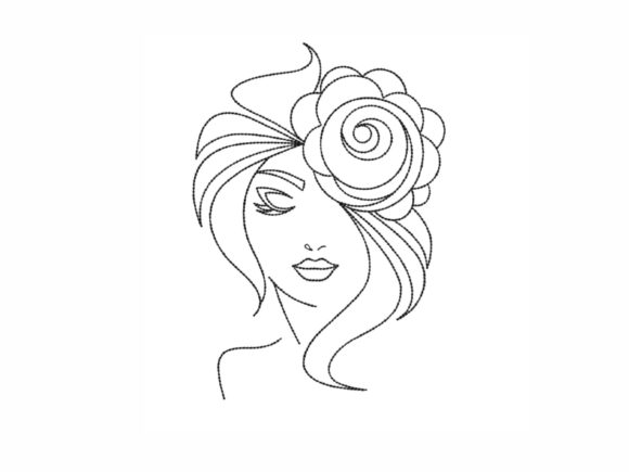 Woman with Flower: A Designer's Review for Business Merch